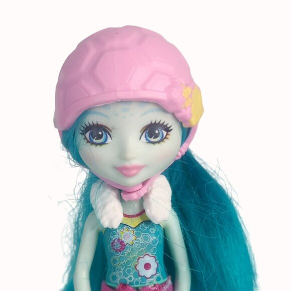 Enchantimals 2018 Taylee Turtle Doll 6-Inches, Blue Hair - Picture 2 of 3